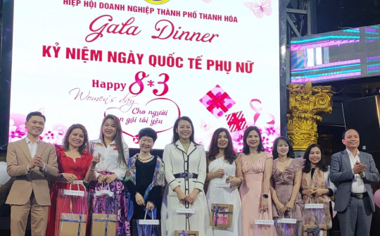 Hiệp hội doanh nghiệp Thành phố Thanh Hoá kỷ niệm ngày Quốc tế Phụ nữ 8/3