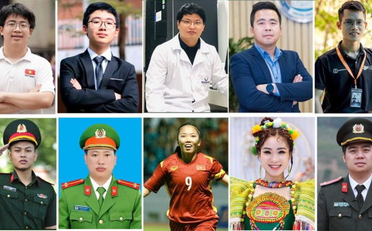 Công bố 10 Gương mặt trẻ Việt Nam tiêu biểu năm 2022