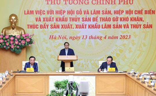 Tháo gỡ khó khăn, thúc đẩy sản xuất, xuất khẩu lâm sản và thủy sản