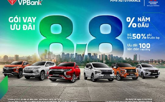 VPBank “chiều” khách mua ô tô, ưu đãi lãi suất và phê duyệt siêu tốc chỉ trong 5 phút