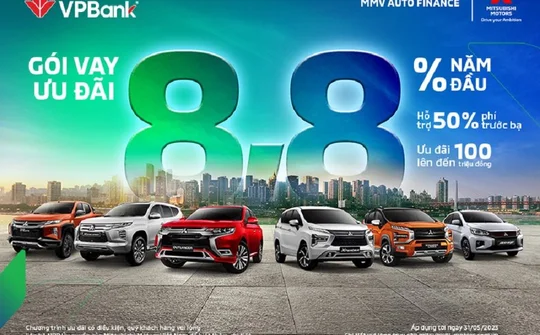 VPBank “chiều” khách mua ô tô, ưu đãi lãi suất và phê duyệt siêu tốc chỉ trong 5 phút