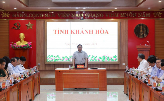 Khánh Hòa cần huy động tối đa mọi nguồn lực cho phát triển