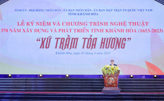 Kỷ niệm 370 năm xây dựng và phát triển tỉnh Khánh Hòa: Xứ Trầm tỏa hương