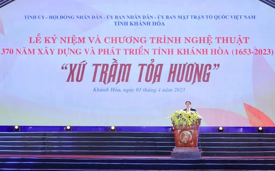 Kỷ niệm 370 năm xây dựng và phát triển tỉnh Khánh Hòa: Xứ Trầm tỏa hương