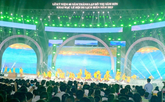 Thanh Hoá: Tưng bừng khai mạc Lễ hội du lịch biển Sầm Sơn năm 2023