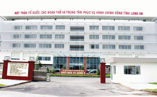 Long An: Xếp thứ 8/63 trên bảng xếp hạng cải cách hành chính năm 2022