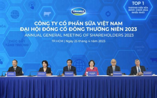 Vinamilk đặt mục tiêu doanh thu tăng, nhà đầu tư quan tâm đến các dự án mới