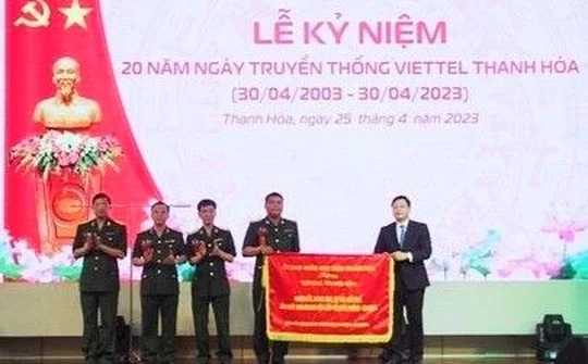 Viettel Thanh Hoá kỷ niệm 20 năm Ngày truyền thống