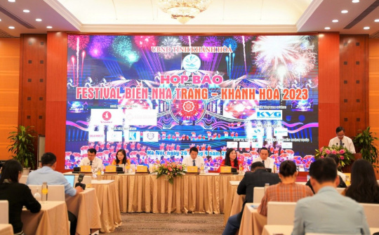Công bố sự kiện Festival Biển Nha Trang - Khánh Hòa 2023