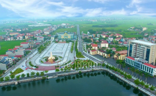 Hướng đến năm 2030, Việt Yên là thành phố trực thuộc tỉnh Bắc Giang