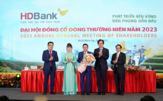 ĐHCĐ HDBank: Lấy phát triển bền vững làm kim chỉ nam, đặt mục tiêu lợi nhuận 13.197 tỷ đồng