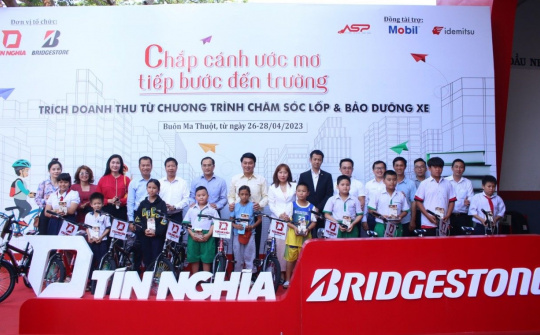 Tín Nghĩa Logistics “Chắp cánh ước mơ – Tiếp bước đến trường”