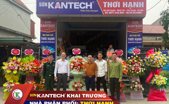Hãng sơn Kantech: Khai trương Nhà phân phối Thơi Hạnh - Phú Xuyên, Hà Nội