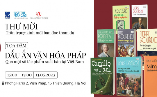 Đến với Tọa đàm Dấu ấn văn hóa Pháp qua một số tác phẩm xuất bản tại Việt Nam