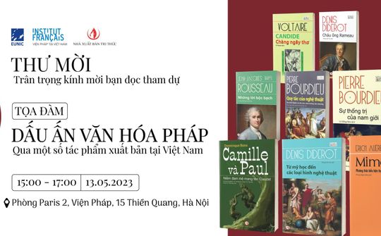 Đến với Tọa đàm Dấu ấn văn hóa Pháp qua một số tác phẩm xuất bản tại Việt Nam