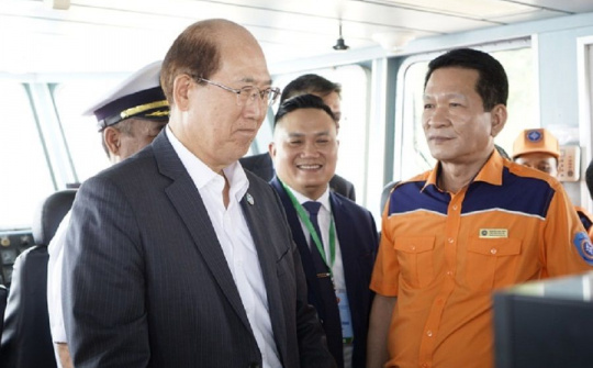 Tổng thư ký Tổ chức Hàng hải Quốc tế IMO thăm và động viên lực lượng tìm kiếm cứu nạn hàng hải Việt Nam