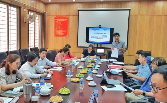 Hội thảo chuyên gia đề tài NCKH cấp Nhà nước: “Chính sách và giải pháp phát triển nhân lực KHCN trẻ trong các doanh nghiệp vừa và nhỏ ở Việt Nam trong giai đoạn 2021-2030.”