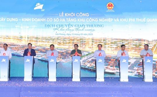 Khởi công Khu phi thuế quan Xuân Cầu-khu phi thuế quan cảng biển lớn nhất Việt Nam
