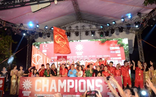 Giải bóng đá ConCup 2023 khép lại thành công rực rỡ