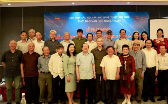 Đến với cuộc thi Tìm hiểu 75 năm xây dựng và phát triển Liên hiệp các Hội Văn học nghệ thuật Việt Nam