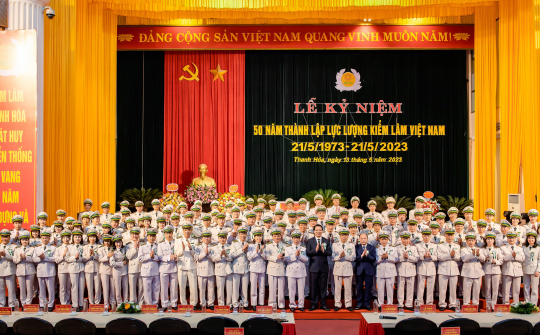 Kiểm lâm Thanh Hoá: 50 năm xây dựng và phát triển