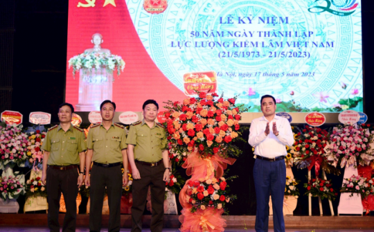 Kỷ niệm 50 năm Ngày thành lập lực lượng Kiểm lâm Việt Nam