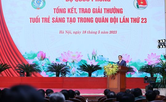 Tuổi trẻ toàn quân tiếp tục phát huy mạnh mẽ hơn nữa tài năng, sức trẻ góp phần vào sự nghiệp xây dựng và bảo vệ Tổ quốc