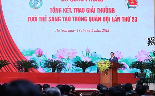 Tuổi trẻ toàn quân tiếp tục phát huy mạnh mẽ hơn nữa tài năng, sức trẻ góp phần vào sự nghiệp xây dựng và bảo vệ Tổ quốc