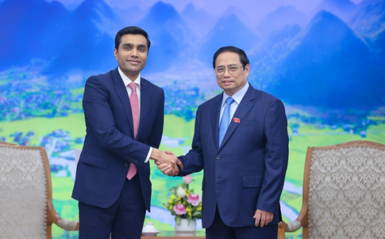 Chính phủ sẵn sàng tạo điều kiện thuận lợi để Tập đoàn Adani nghiên cứu đầu tư tại Việt Nam