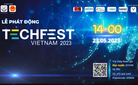 Phát động Ngày Hội Khởi nghiệp đổi mới sáng tạo quốc gia Techfest Vietnam 2023