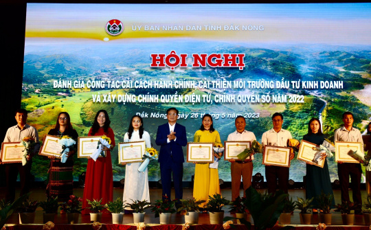 Đắk Nông: Nâng cao cải cách hình chính, cải thiện môi trường đầu tư kinh doanh