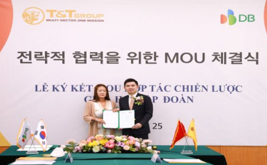 T&T Group hợp tác chiến lược với tập đoàn TOP 10 của Hàn Quốc