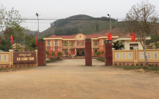 Cẩm Tâm vượt mọi khó khăn về đích nông thôn mới