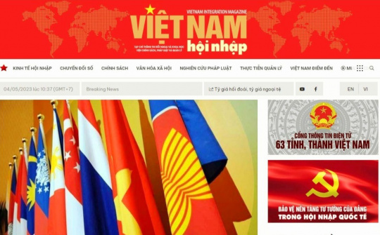 Tạp chí Việt Nam Hội nhập mở chuyên mục Bảo vệ nền tảng tư tưởng của Đảng trong hội nhập quốc tế