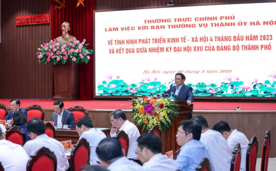 Hà Nội phát huy hơn nữa đổi mới sáng tạo, dám nghĩ, dám làm, xây dựng và phát triển Thủ đô toàn diện, nhanh, bền vững