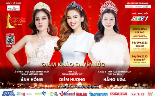 Dàn mỹ nhân Việt hội tụ tại Cuộc thi “Hoa khôi Doanh nhân Tài sắc Việt Nam năm 2023”