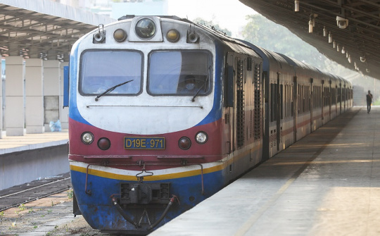 Đường sắt vận chuyển 2,4 triệu hành khách, tăng 98,1% so với cùng kỳ