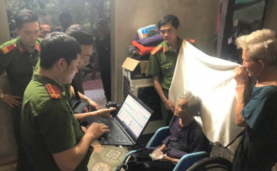 Công an huyện Đông Sơn quyết liệt thực hiện 2 Dự án và Đề án 06