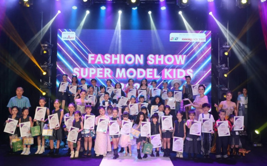Đêm trình diễn Fashion Show Super Model Kids 2023 thành công rực rỡ