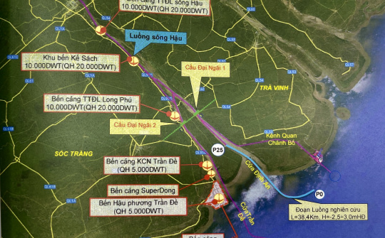 Nạo vét luồng Định An: Bộ GTVT sẽ trình Thủ tướng trong tháng 6/2023