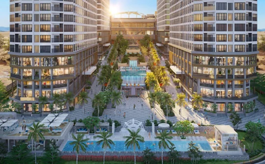 Sức hút từ quỹ căn shophouse giới hạn tại APEC Mandala Wyndham Mũi Né