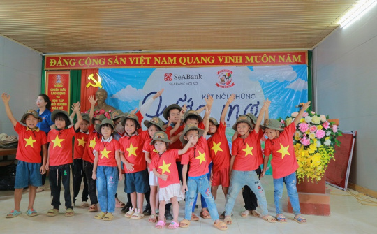SeABank chia sẻ niềm vui, kết nối những ước mơ của trẻ thơ
