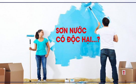 Sơn nước có độc hại không? Các thành phần chính có trong sơn nước