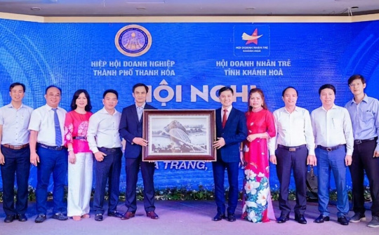 Kết nối, thu hút đầu tư phát triển Hiệp hội Doanh nghiệp TP Thanh Hoá và Hội Doanh nhân trẻ tỉnh Khánh Hoà