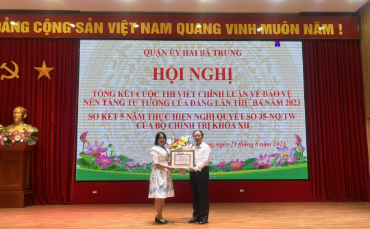 Tạp chí Việt Nam hội nhập đoạt giải chính thức  cuộc thi viết chính luận về bảo vệ nền tảng tư tưởng của Đảng