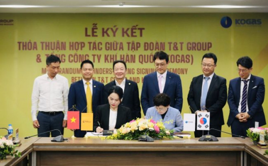 T&T Group “bắt tay” với các đối tác hàng đầu Hàn Quốc phát triển dự án LNG và hydrogen tại Việt Nam