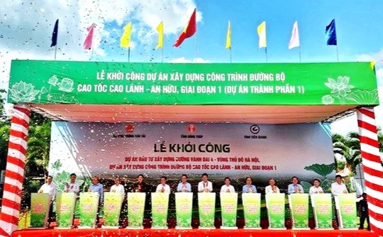 Cao tốc Cao Lãnh-An Hữu – Dự án mang nhiều kỳ vọng