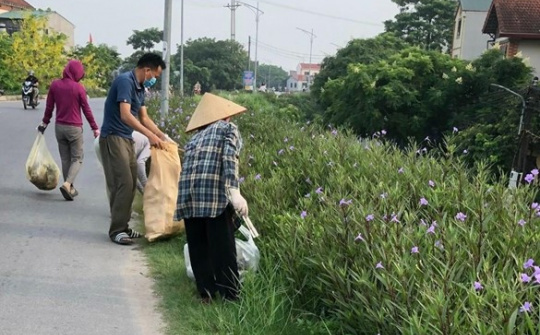 “Chủ nhật xanh” lan tỏa đến từng đường làng, ngõ xóm