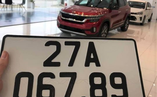 Chính phủ ban hành Nghị định về thí điểm đấu giá biển số xe ô tô