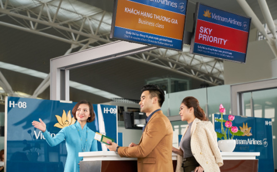 Thí điểm làm thủ tục hàng không bằng tài khoản định danh